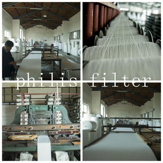 Polyester công nghiệp Aramid Air Slide Vải Bộ lọc dệt dày 4-8mm 0