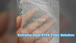 Giải pháp chống axit vải vải PTFE nhiệt độ cao